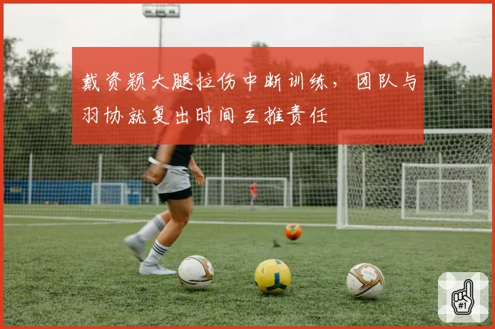 戴资颖大腿拉伤中断训练，团队与羽协就复出时间互推责任
